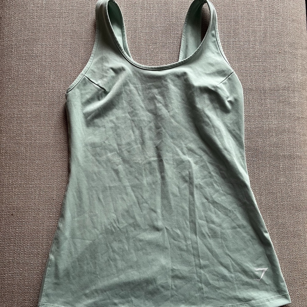 Gymshark Dry Tank Top, Mint Green, Size Medium - NEVER WORN